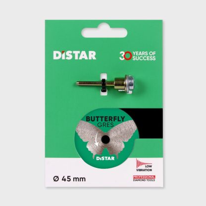 Distar Diamantklinge - Butterfly - Ø 45 mm - Emballage